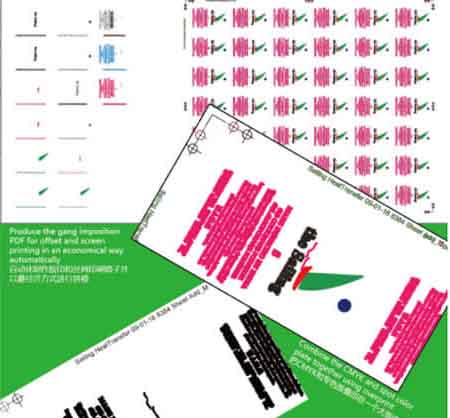 Thermal transfer file automatic production solution