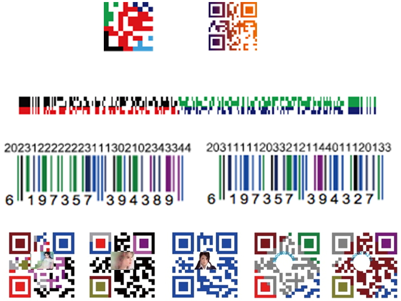 彩色 QR Code 範例
