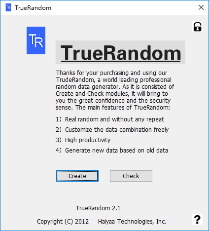True Random 亂數產生器